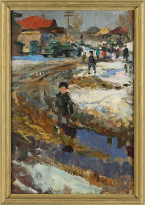 Поротников Павел Львович. Деревенский этюд 